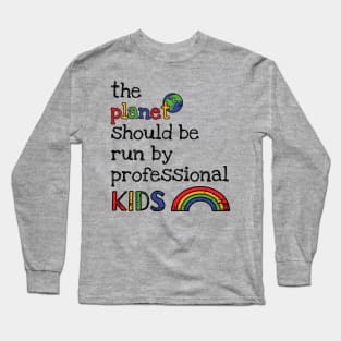 Planet Earth Kids Long Sleeve T-Shirt